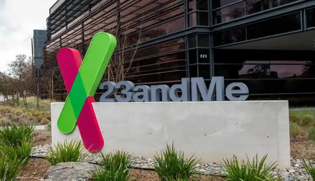 23andme logo data breach leak 1 1