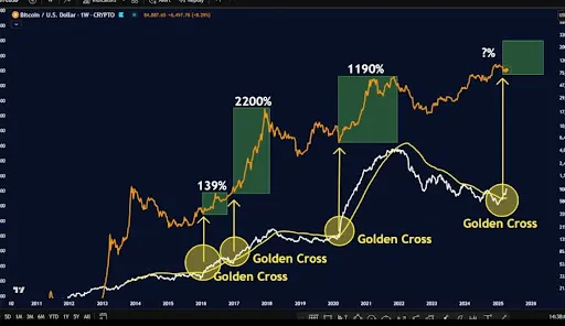 Bitcoin chart from Merlijn