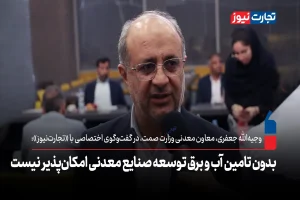 بدون تأمین آب و برق توسعه صنایع معدنی امکان‌پذیر نیست