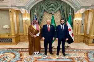 ترامپ و جولانی در یک قاب + عکس