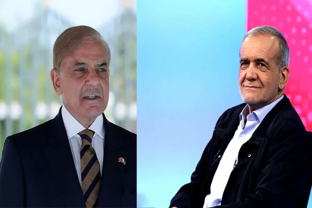پزشکیان و شهباز شریف ak8540