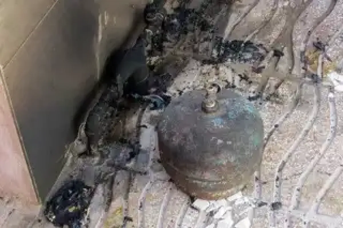 انفجار کپسول گاز ٨ مصدوم برجای گذاشت