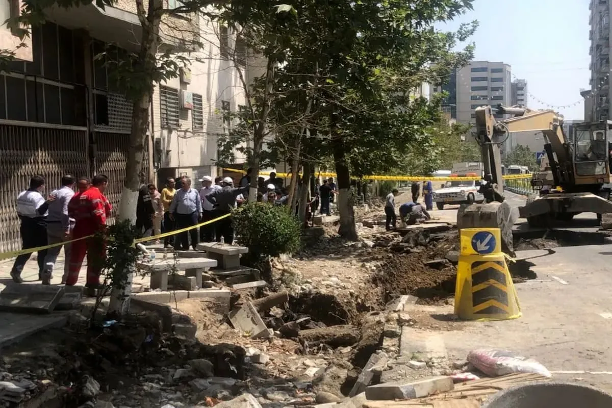 خط لوله میدان قدس امروز تا ساعت ۱۵ به مدار بازمی‌گردد