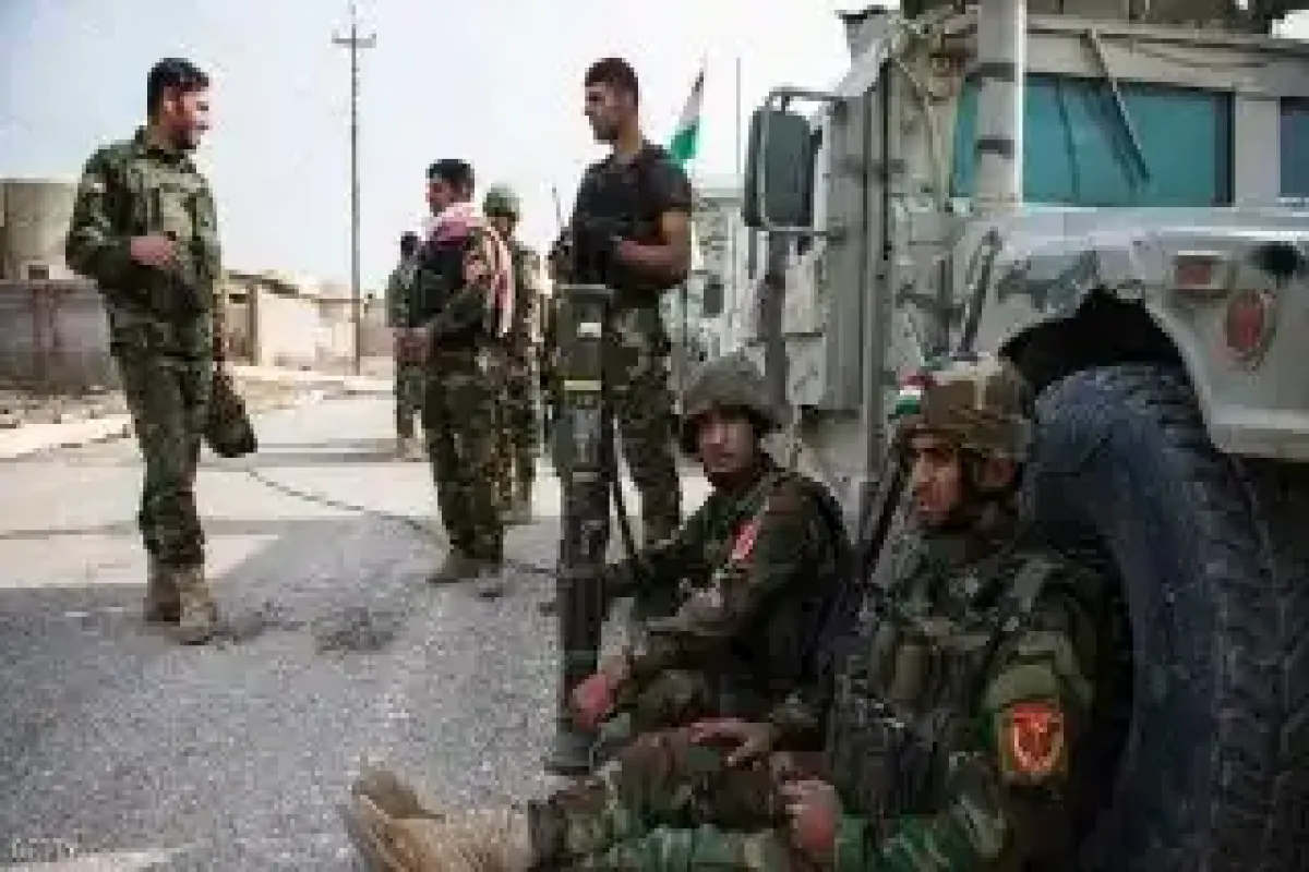 ساقط شدن پهپاد انفجاری در نزدیکی نیروهای پیشمرگه در کرکوک