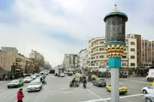 اعلان خطر با بلندگو در شهر تهران