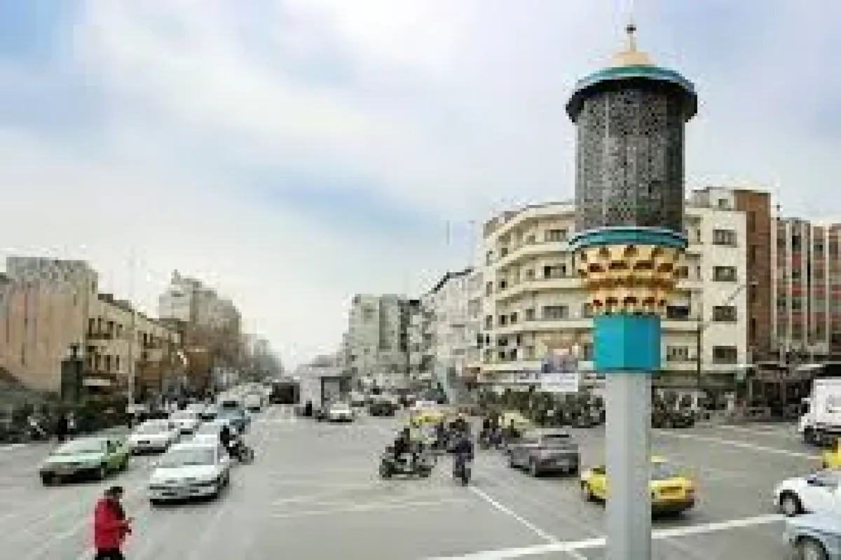 اعلان خطر با بلندگو در شهر تهران