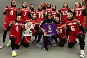 حذف ویدیو شادی دختران بسکتبال با درخواست ایران از فیبا