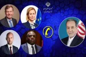 برگزاری گفتگوی تلفنی وزرای خارجه ایران و تروئیکای اروپایی/ رفع تحریم، محور رایزنی عراقچی
