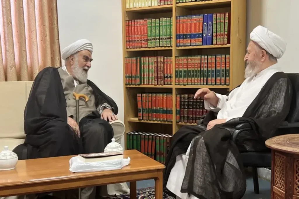 دیدار گلپایگانی با سبحانی