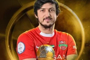 سردار آزمون برنده توپ طلا شد!