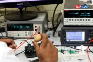 ژنراتور کوچکی که با پوست گردو و چند قطره آب برق تولید می‌کند!