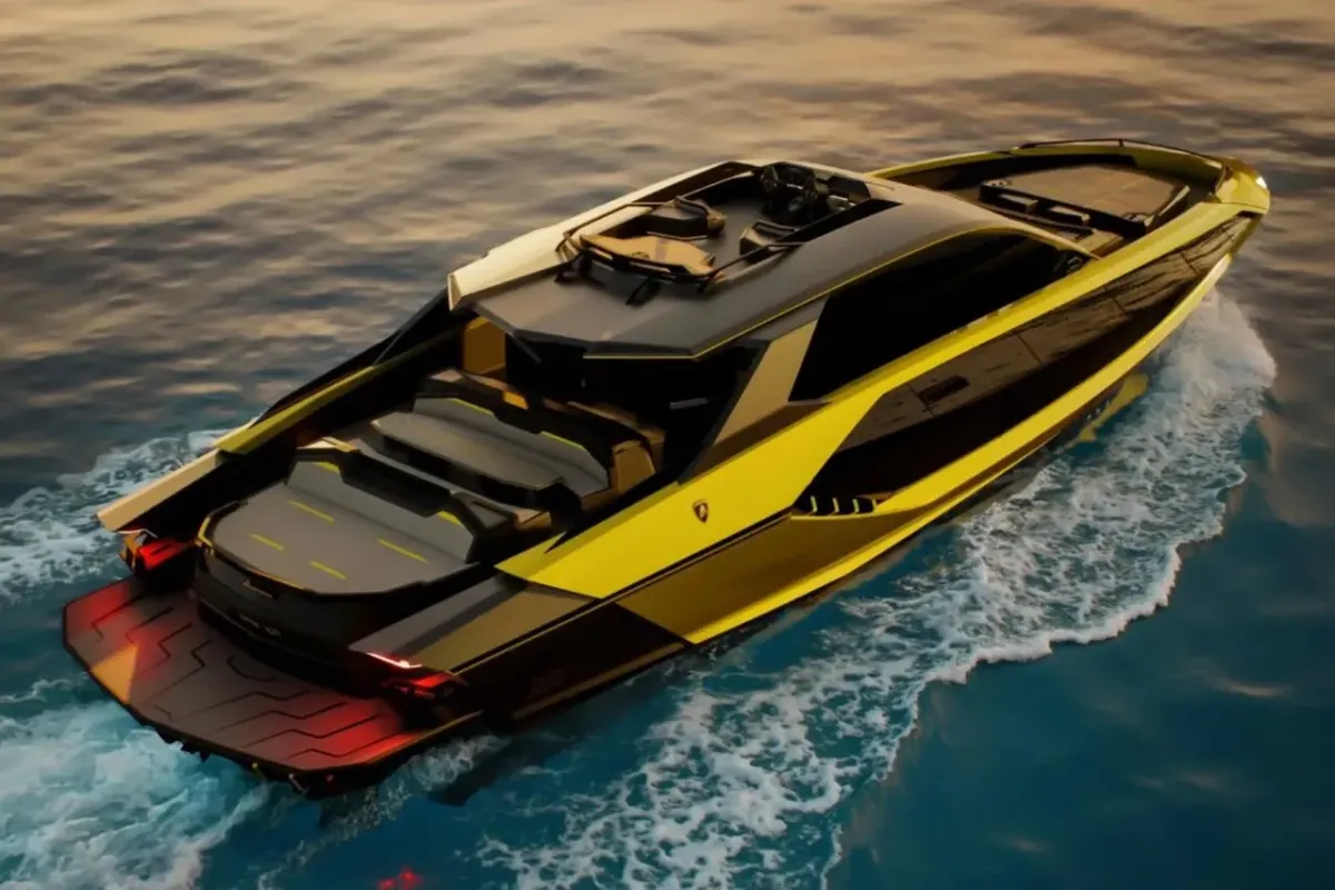 محصول جدید لامبورگینی یک قایق است