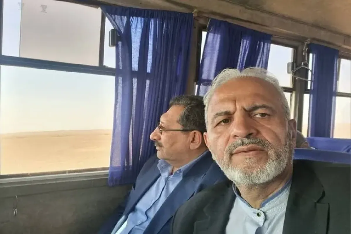 وزیر صمت از افغانستان با قطار برگشت