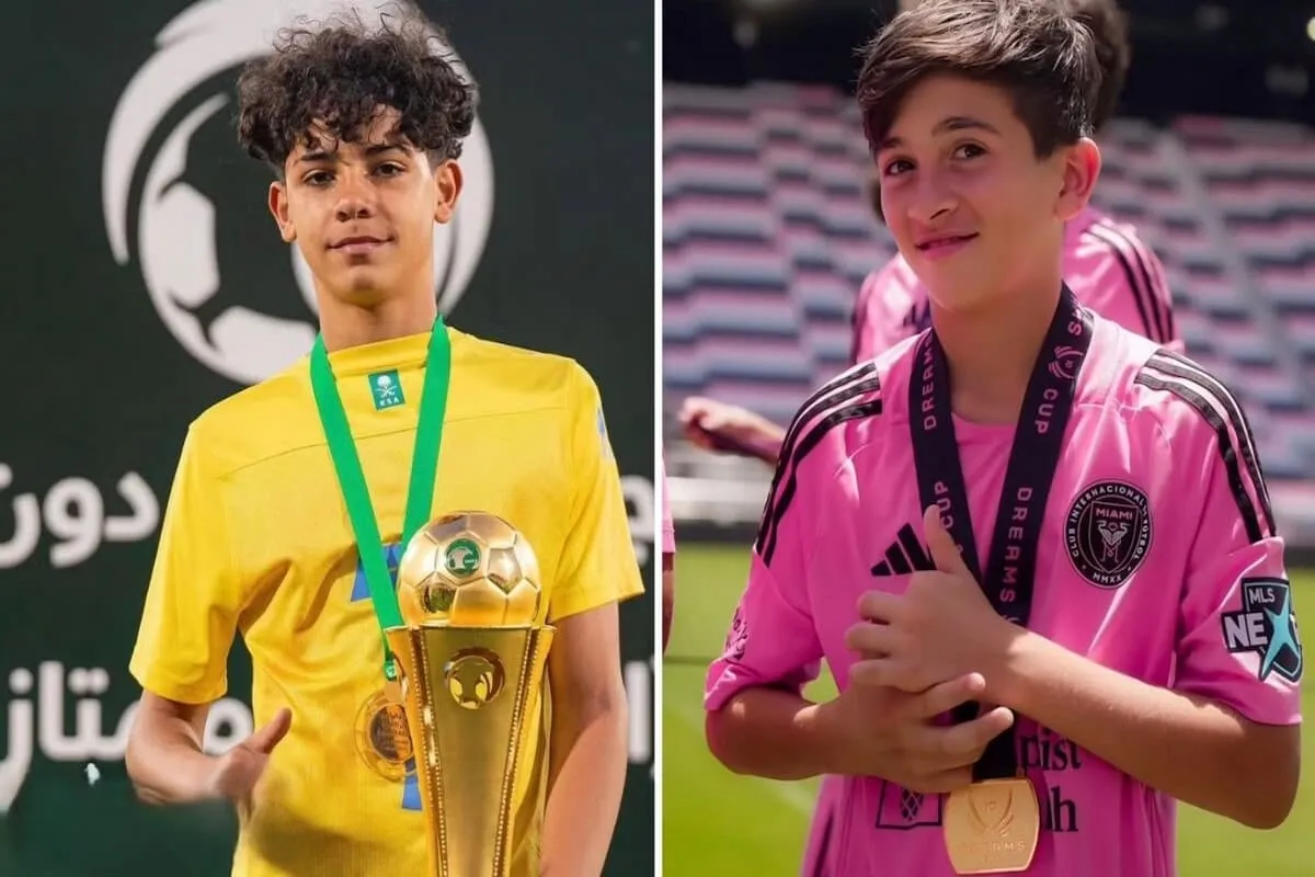 رونالدو و مسی در یک تیم!