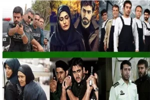 پخش فیلم‌های پلیسی در قاب تلویزیون