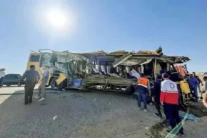عزل سه مسئول مقصر در تصادف اتوبوس سرویس دانشجویی