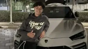 لامبورگینی ۲۶۵ هزار یورویی، هدیه لاکچری رونالدو به پسر ۱۵ساله‌اش