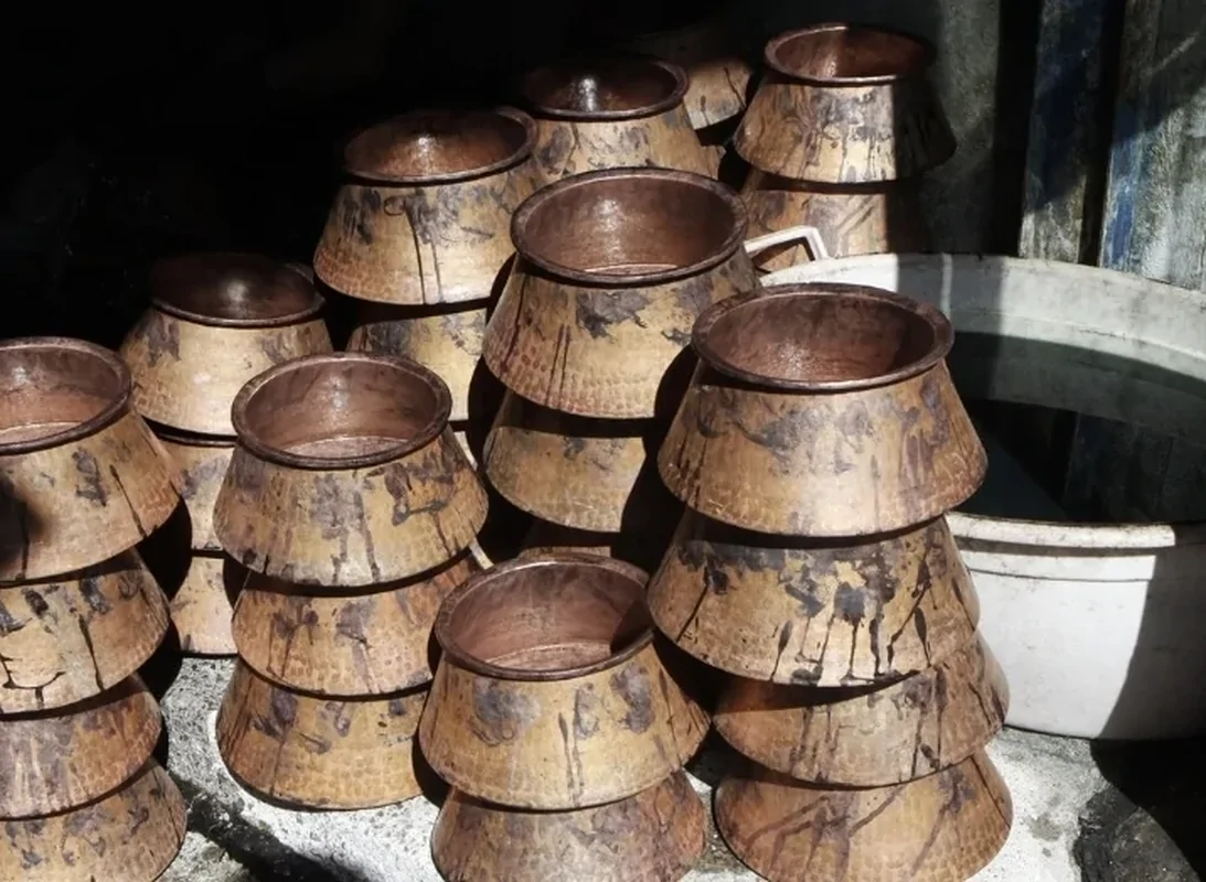 سالانه هفت هزار تن ظروف مسی در زنجان تولید می‌شود