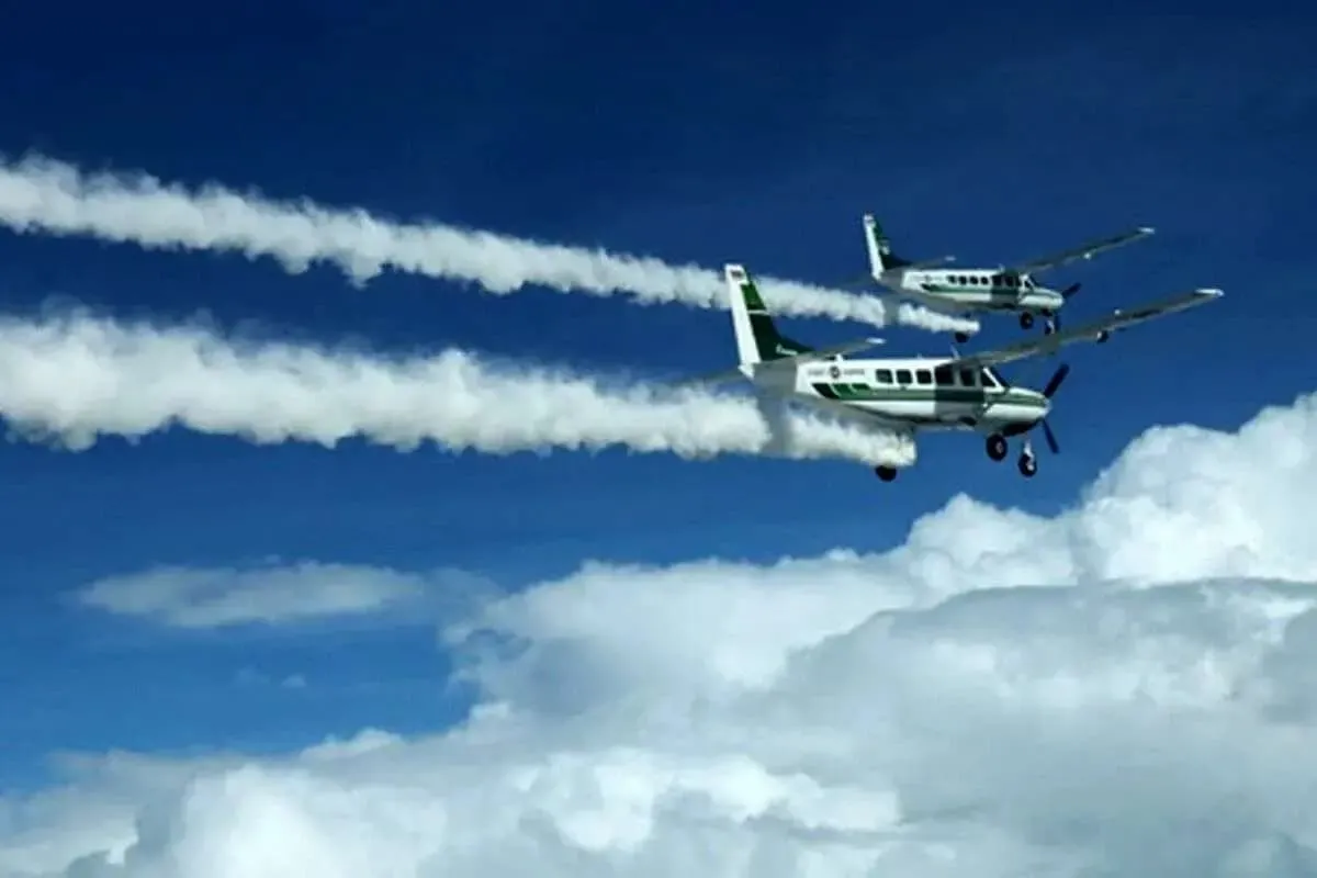 نخستین عملیات بارورسازی ابرها در آسمان ایران انجام شد