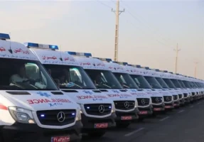 زمان رسیدن آمبولانس 20 دقیقه است