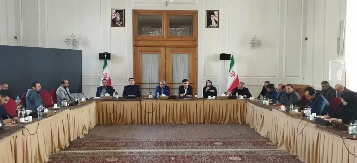 نهمین جلسه ستاد هماهنگی روابط اقتصادی خارجی در وزارت امور خارجه