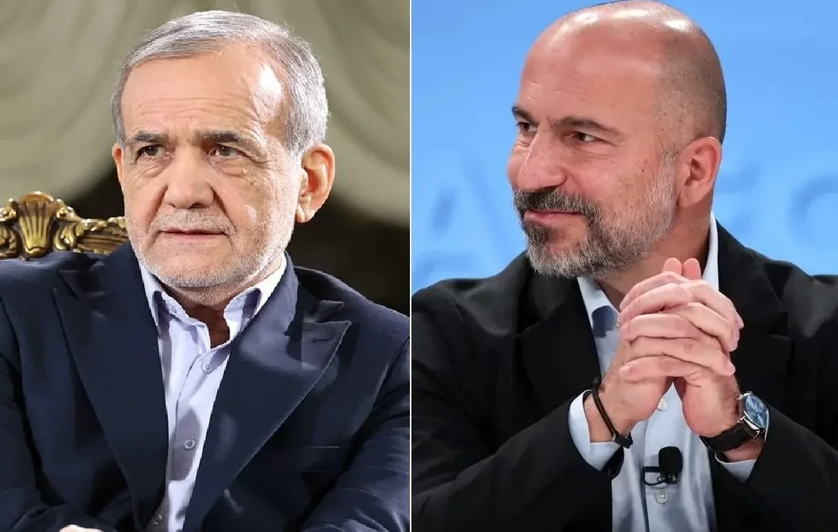 پزشکیان و دارا خسروشاهی، مدیرعامل اوبر در مهرماه با هم دیدار می کنند