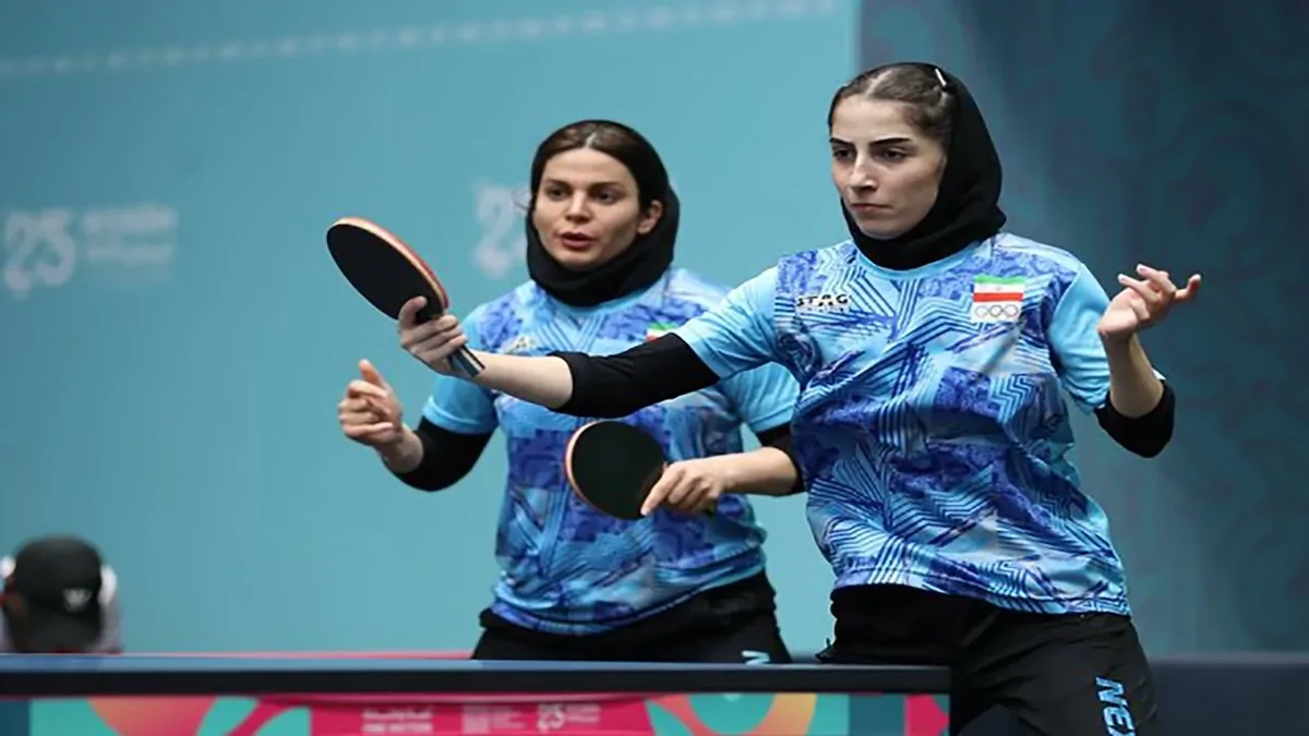 تیم پینگ‌پنگ زنان ایران در بازی‌های کشور‌های اسلامی به قهرمانی رسید