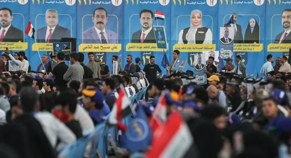 میزان مشارکت مردم عراق در انتخابات پارلمانی