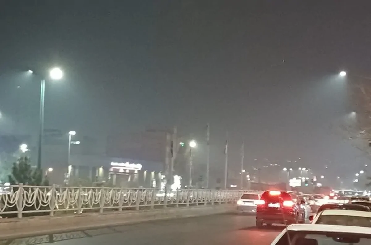 هوای تبریز هم اکنون در آلوده‌ترین وضعیت خود است