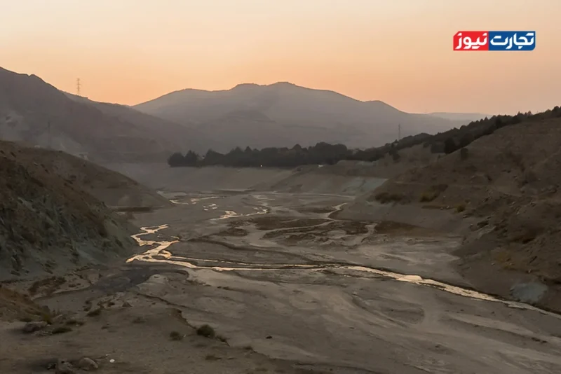 بحران آب تهران و سد خالی