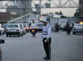 ترافیک سنگین در آزادراه قزوین- کرج- تهران