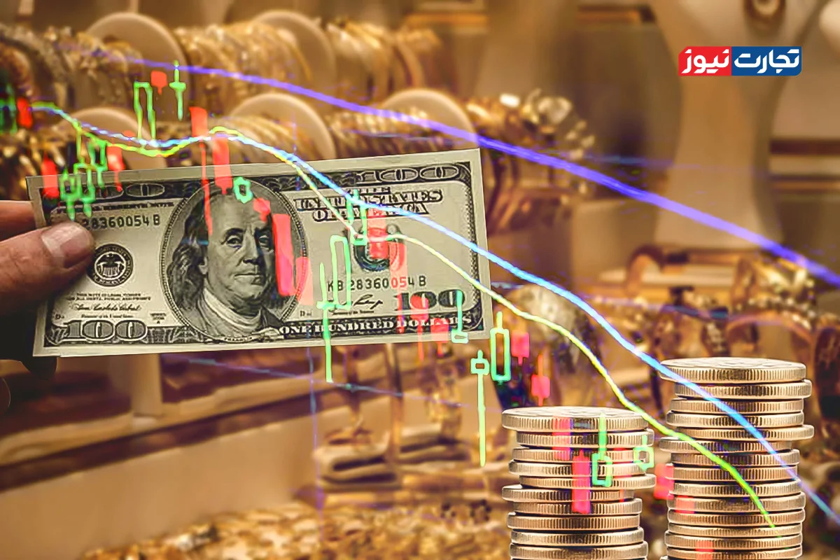قیمت دلار 5 هزار تومان بالا رفت / نقره در صدر رشد قیمت بازارها نشست + نمودار