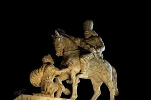 تهران با مجسمه «والرین» در مهرآباد از مسافران استقبال می‌کند