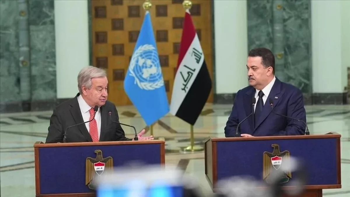 گوترش: بغداد امن‌تر و باثبات‌تر می شود