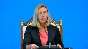 استعفا موگرینی از ریاست کالج اروپا