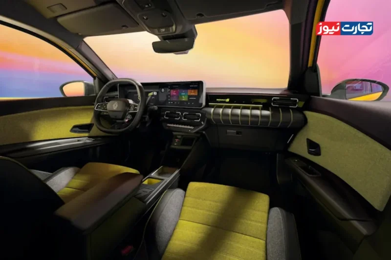 داخل رنو ۵ برقی