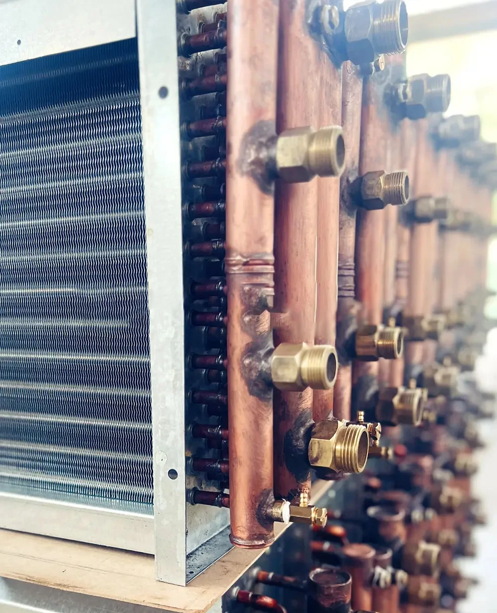 کویل آب گرم داکت اسپلیت