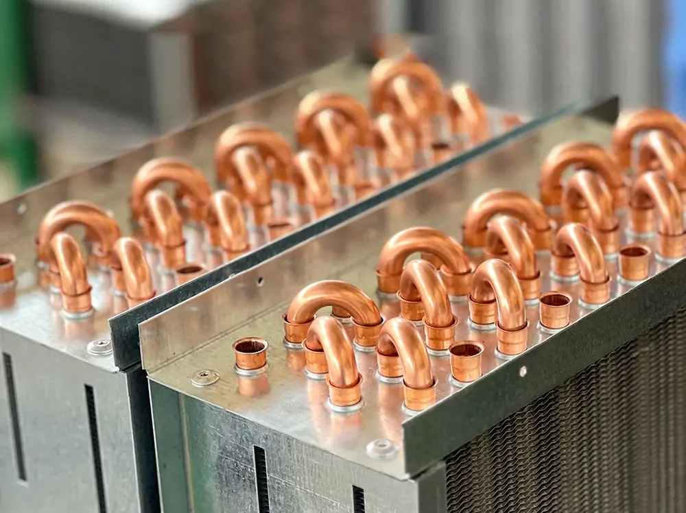 کویل آبگرم تهویه آسمان