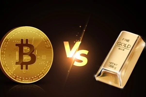 مقایسه بیت کوین و طلا