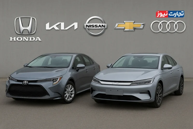 پرفروش‌ترین خودروسازان در جهان کدام برندها هستند؟