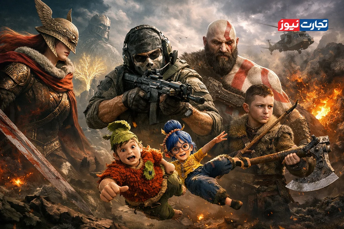 20 بازی ویدیویی برتر در پنج سال اخیر + اینفوگرافی