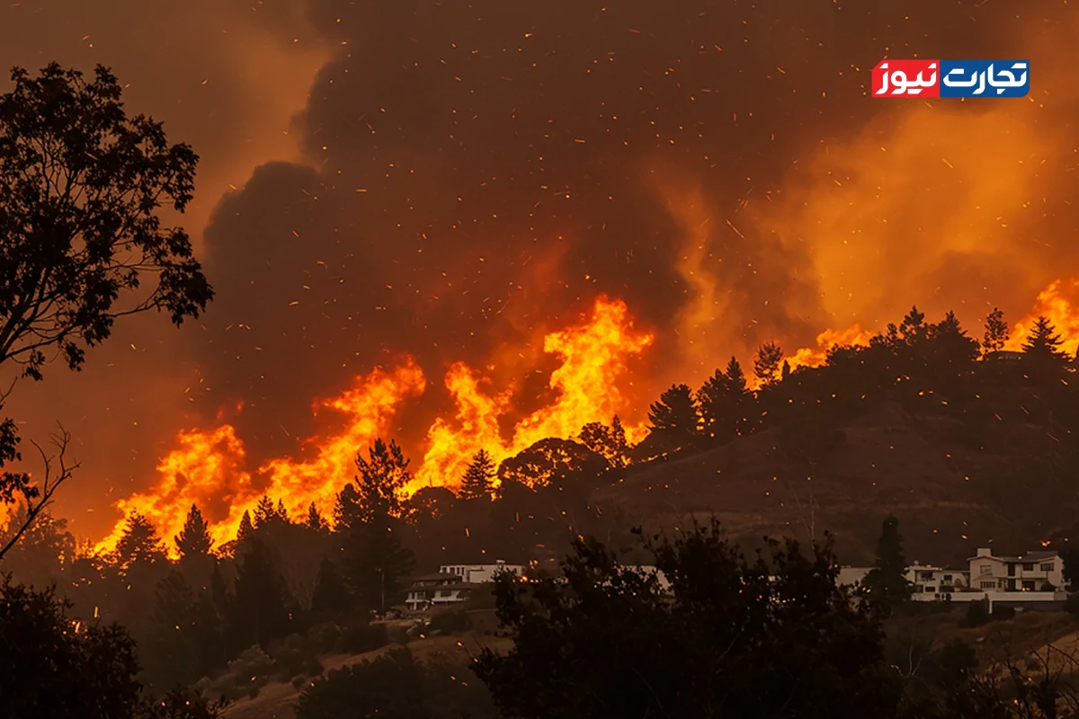 آتش سوزی لس آنجلس