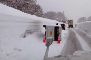 جان باختن ۳۰ نفر بر اثر بارش برف سنگین در ژاپن