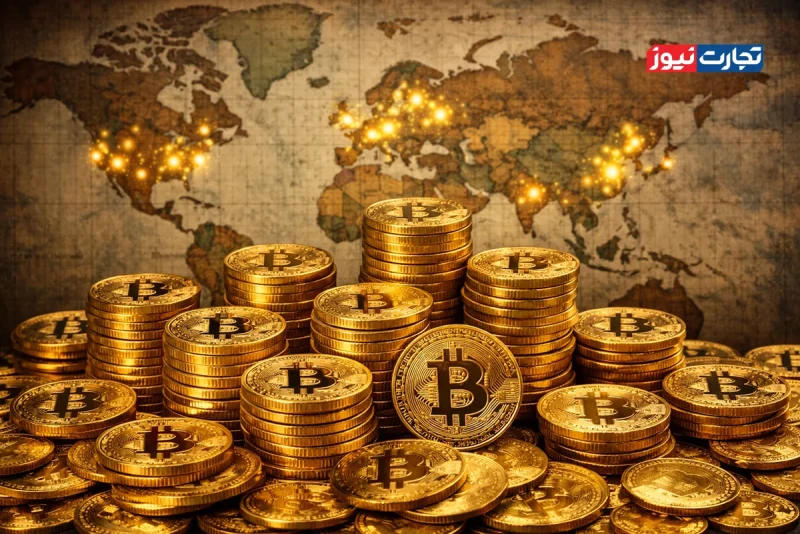ذخایر بیتکوین جهان