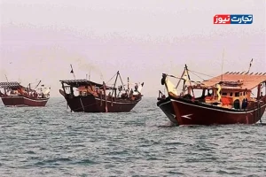 4 شناور صیادی متخلف در سواحل استان بوشهر متوقف شد