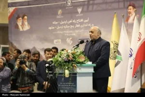 24 استان به خط آهن سراسری متصل هستند