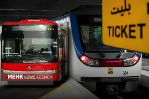 رایگان شدن مترو و اتوبوس می‌تواند ترافیک و آلودگی تهران را کاهش دهد