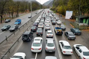ترافیک سنگین در هراز؛ انسداد موقت محور کرج چالوس از امروز