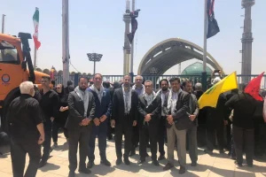 خدمات رسانی گروه مالی گردشگری و بانک گردشگری در مراسم وداع با امام شهید انقلاب