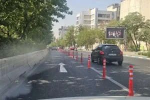 جمع آوری خطوط ویژه موقت در بزرگراه‌ها